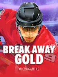 break away gold slot logo