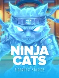 ninja cats slot logo