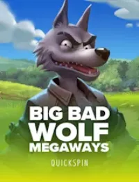 big bad wolf megaways slot logo