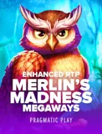 merlins madness megaways official logo