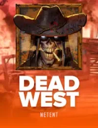 dead west slot logo